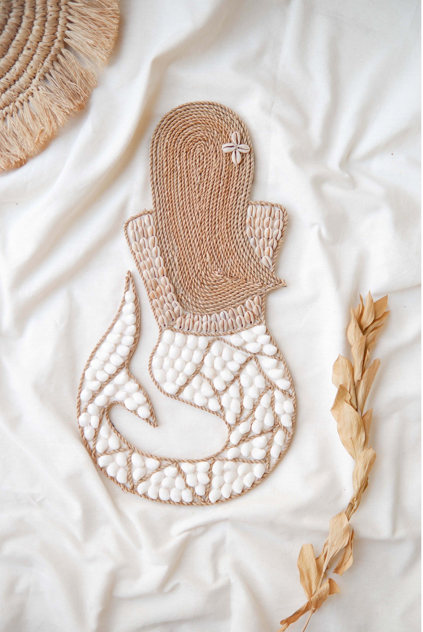 Mermaid Nursery Wall Decor | Bedroom Sea Shell Wall Decor | Beach House Wall Decor | Coastal Girls Room Decor Ideas | Beach Homedecor