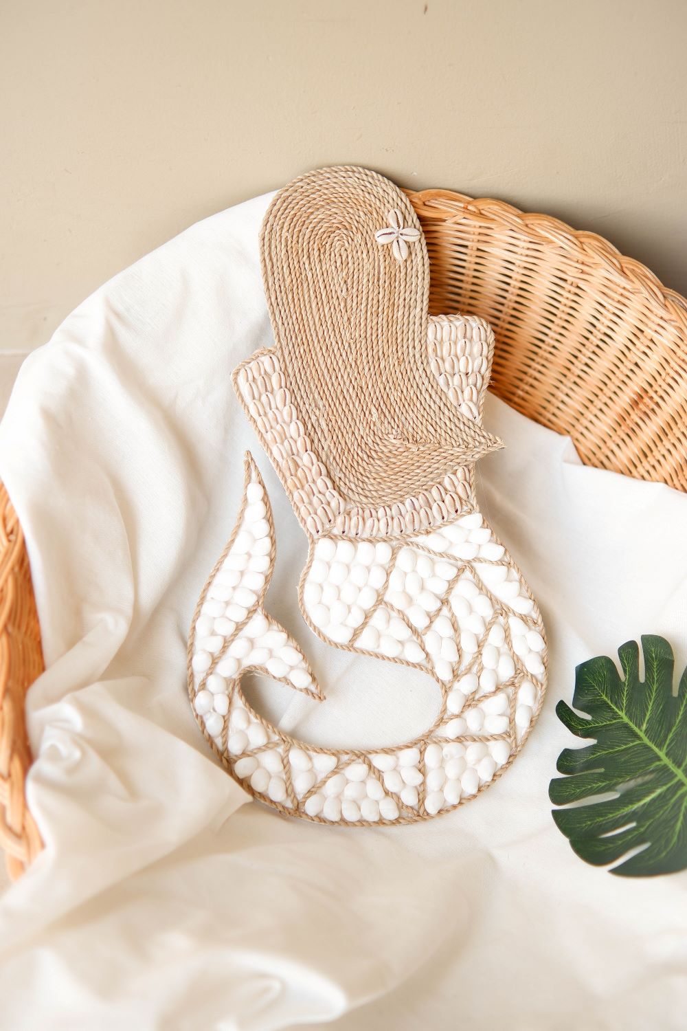 Mermaid Nursery Wall Decor | Bedroom Sea Shell Wall Decor | Beach House Wall Decor | Coastal Girls Room Decor Ideas | Beach Homedecor | Nursery Beach Decor