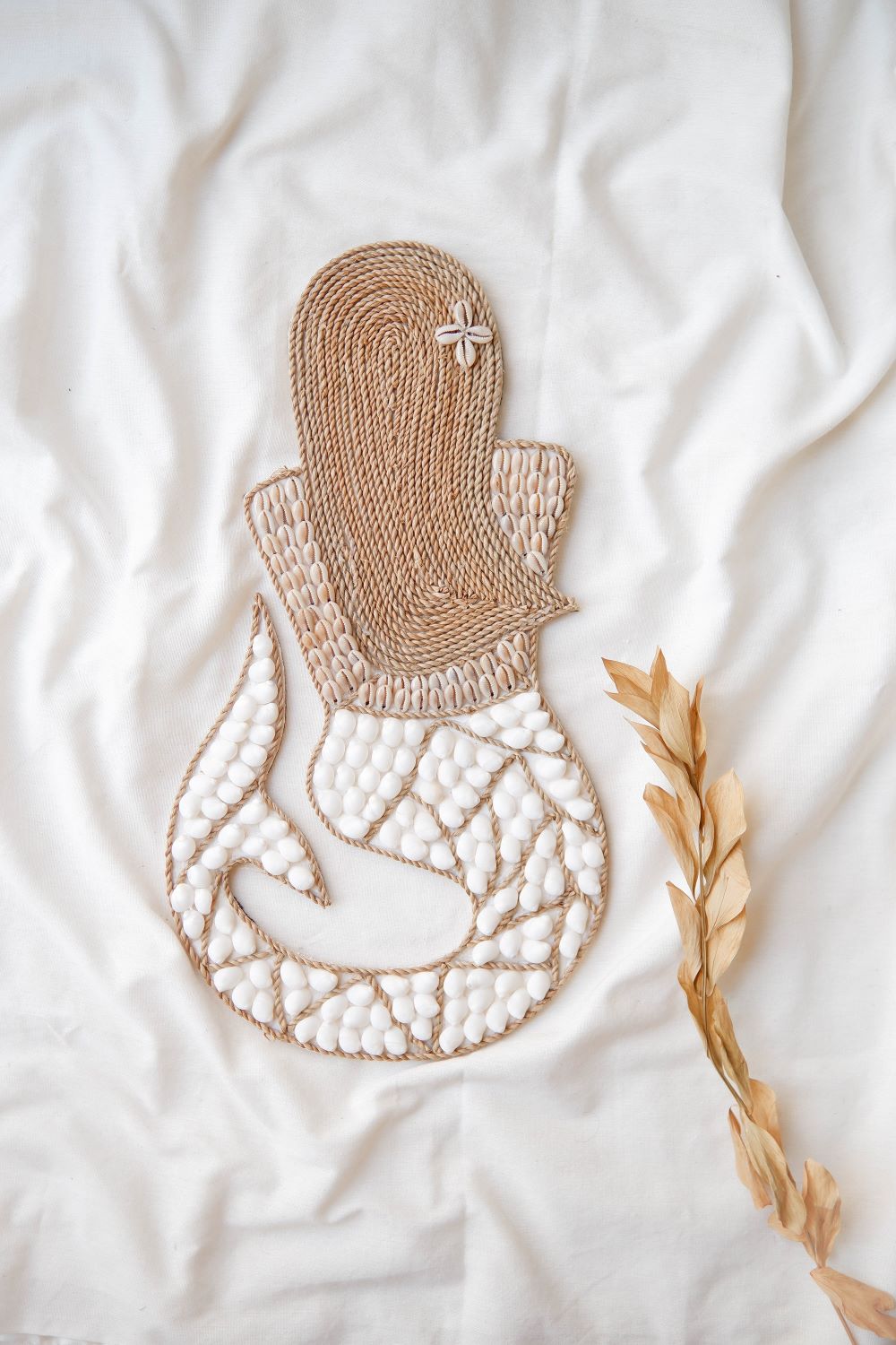 Mermaid Shell Wall Decor | Bedroom Sea Shell Wall Decor | Beach House Wall Decor | Coastal Girls Room Decor Ideas | Beach Homedecor | Nursery Beach Decor