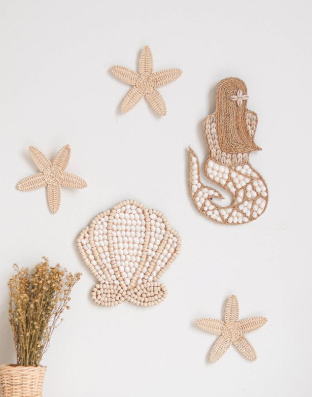 mermaid seashell nursery room decor ideas