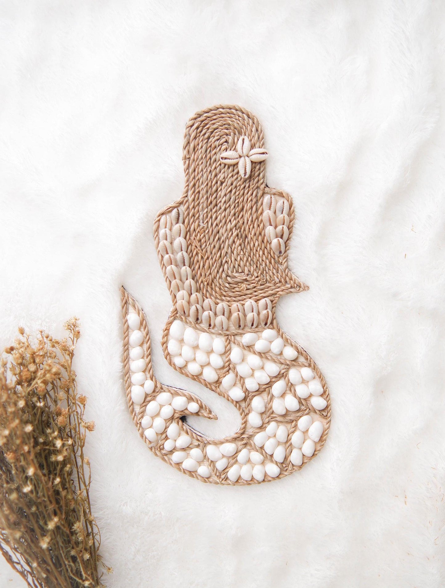 Boho Mermaid Girl Room Decor, Seashell Nursery Decor, Sea Shell Wall Decor, Under The Sea Nursery Girl, Mermaid Theme Baby Room, Ocean Decor