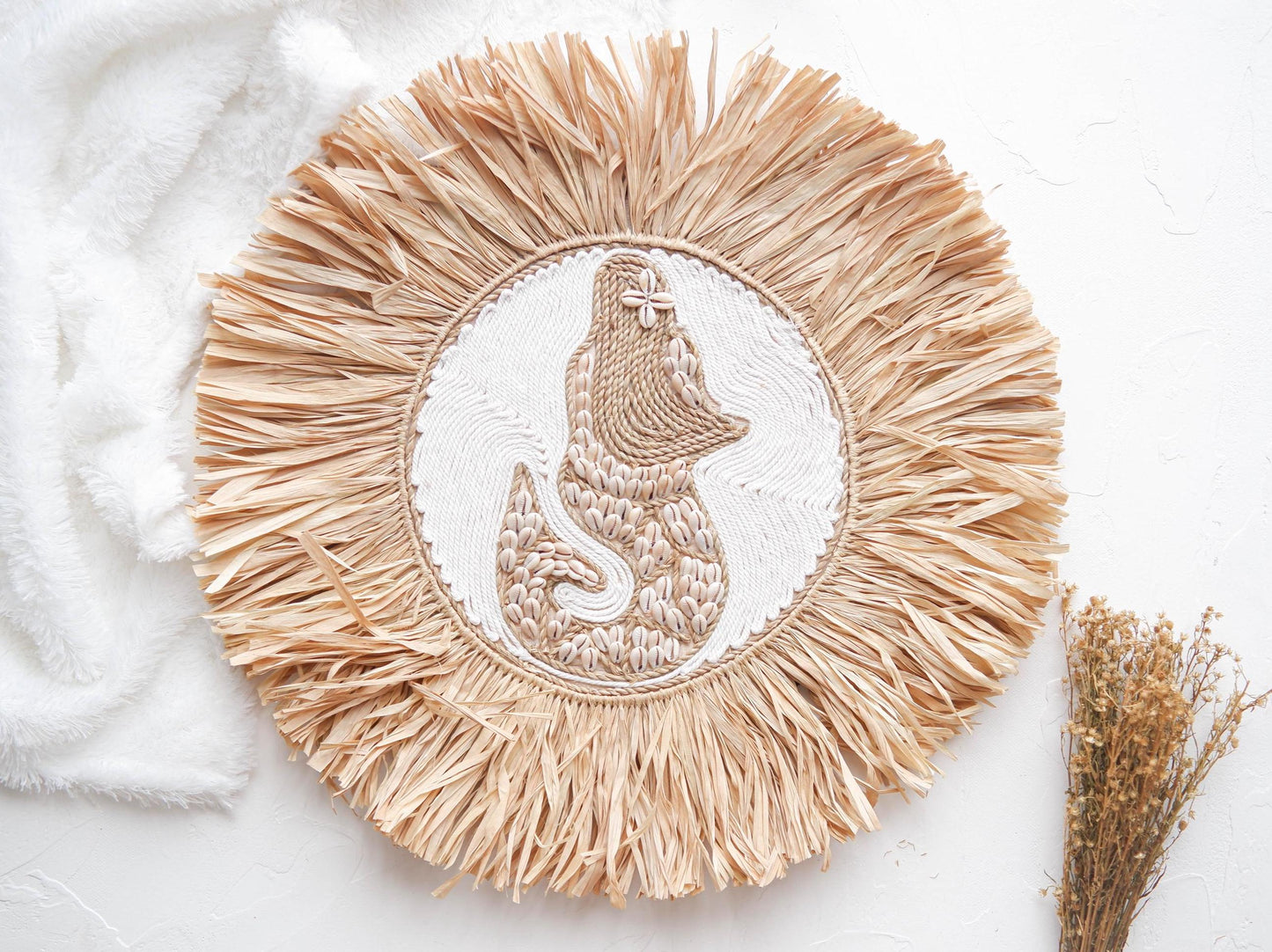 Sea Shell Wall Decor, Mermaid Nursery Decor, Boho Nursery Wall Decor, Mermaid Decor for Girls Room, Beach Theme Kids Room, Coastal Playroom