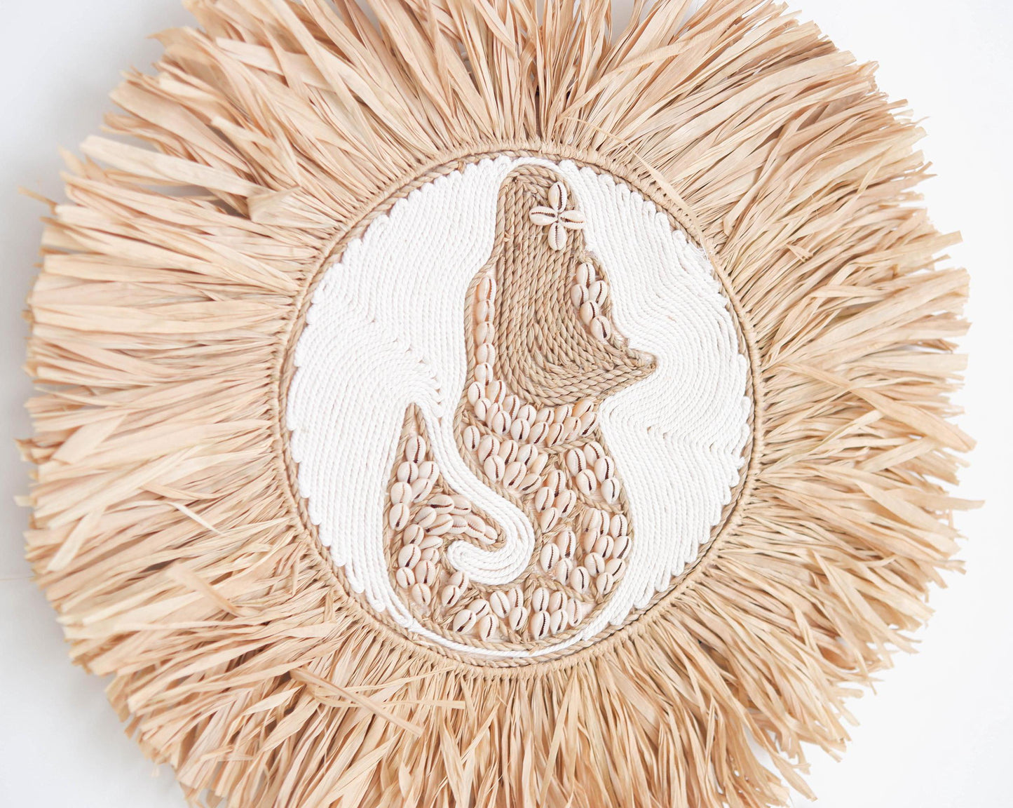 Sea Shell Wall Decor, Mermaid Nursery Decor, Boho Nursery Wall Decor, Mermaid Decor for Girls Room, Beach Theme Kids Room, Coastal Playroom