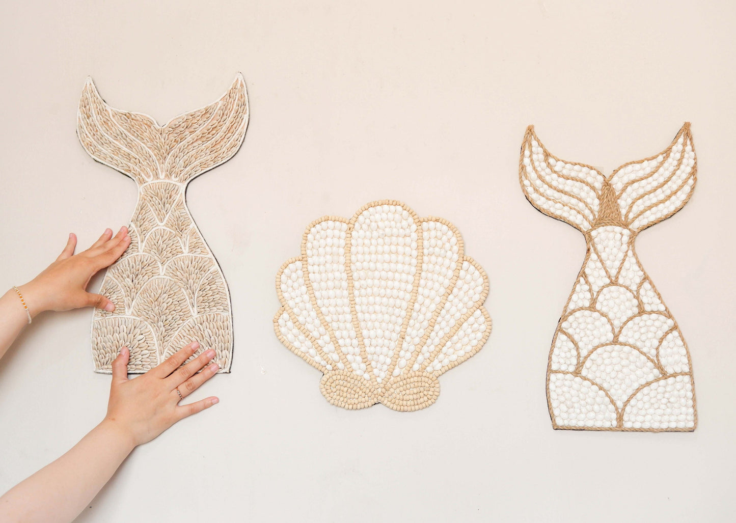 Boho Kids Room Decoration | Nautical Nursery Decor Ideas | Sea Shell Wall Decor