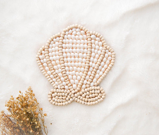 Sea Shell Wall Decor, Boho Nursery Wall Decor, Baby Girl Decoration Room, Seashell Nursery Decor, Boho Beach Nursery Decor, Ocean Baby Decor