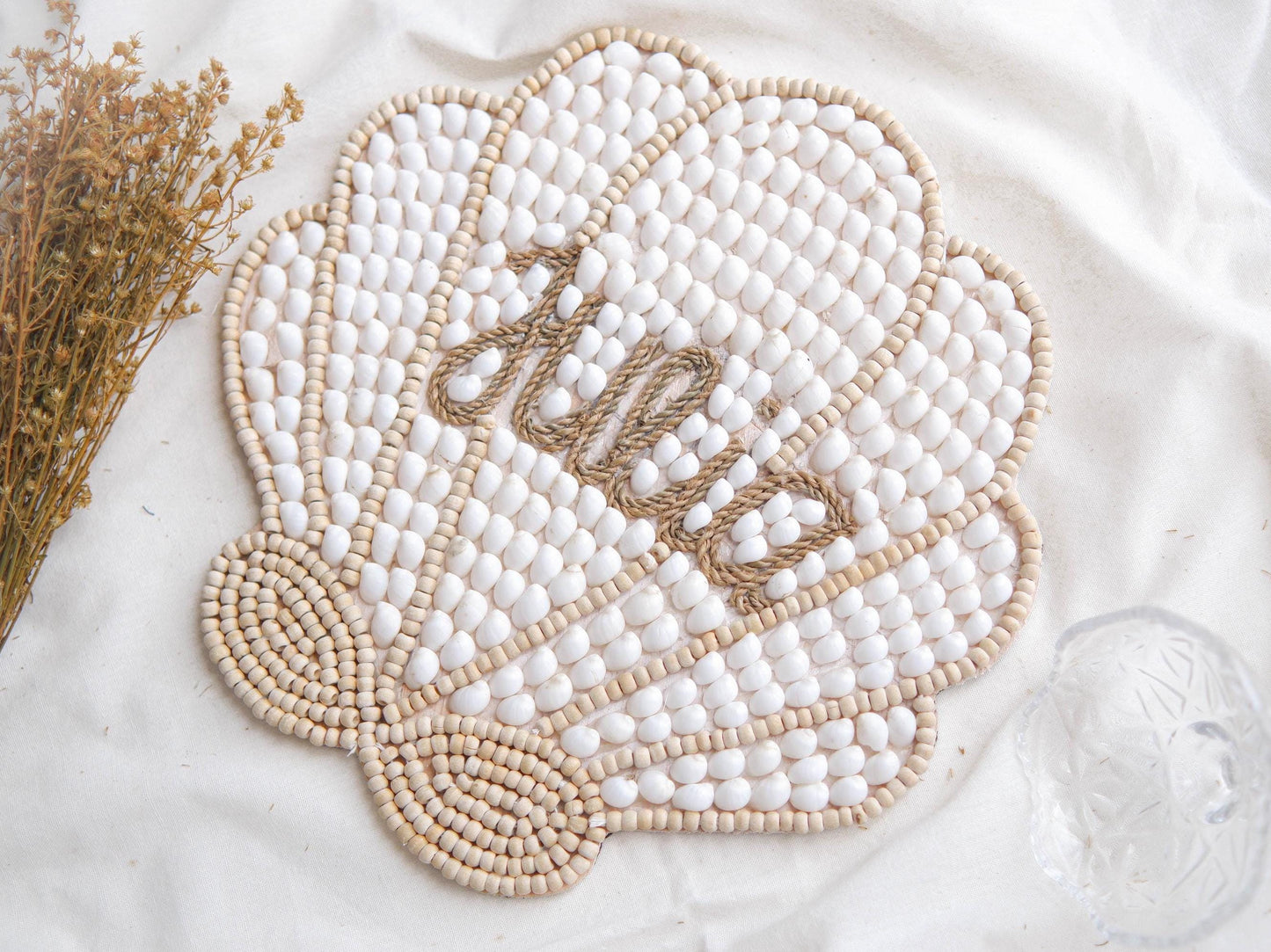 Sea Shell Wall Decor, Personalized Mermaid Nursery Name Sign, Boho Nursery Wall Decor, Under The Sea Girls Nursery Decor, Nautical Kids Room