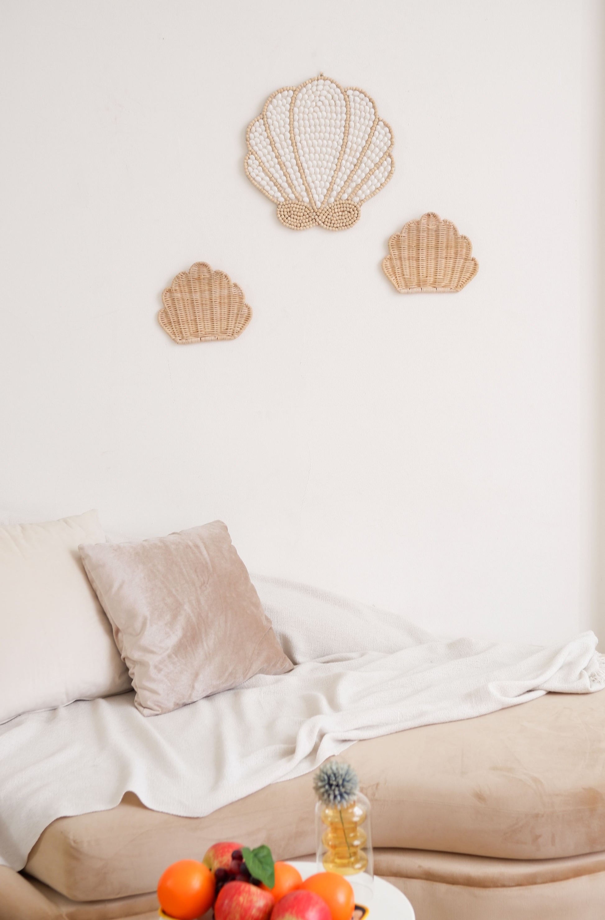 Rattan Decoration for Boho Nursery Decor Ideas with Beach Nursery Theme or Coastal Nursery Theme